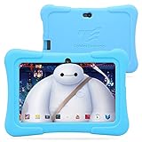 Dragon Touch Y88X 7-Inch Quad Core Android Kids Tablet with Wi-Fi, Camera and Games HD Kids Edition Zoodles Pre-Installed Bundle With Blue Silicone Case