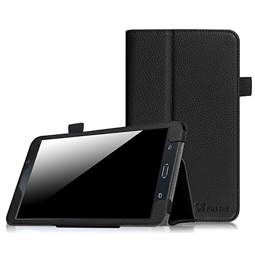 Fintie Samsung Galaxy Tab A 7.0 Case - Premium Vegan Leather Slim Fit Folio Stand Cover Samsung Galaxy Tab A 7.0 7-inch Tablet 2016 Release (SM-T280 / SM-T285), Black