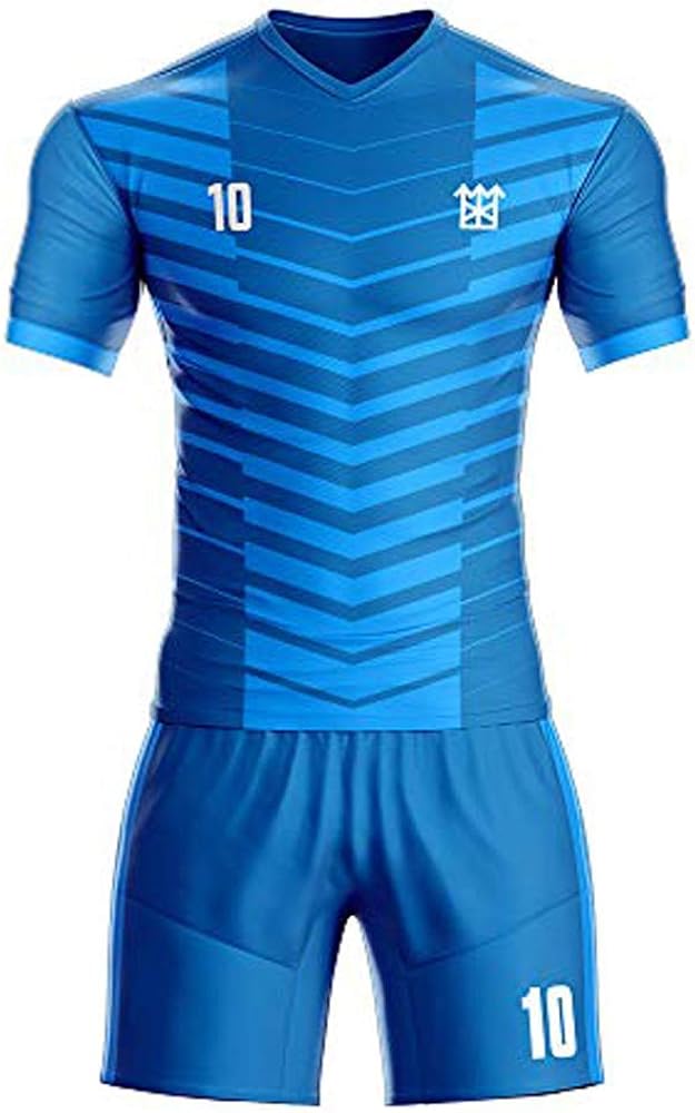 Custom Team Soccer Uniform V Collar Sport Jerseys Robben