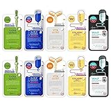 MEDIHEAL Best 5 Type Combo Mask Sheet Pack of 10