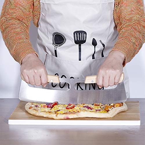 Pizza Cutter, Premium Stainless Steel Pizza Knife Cutters Slicer with