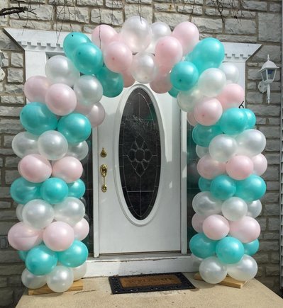 2 Elecrainbow+Thicken+Metallic+Pearlescent+Balloons