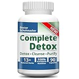 #1 Complete Detox [New Formula] - Rapid whole body detox - 10 + natural herbs - Scientifically formulated & most recommended for detox - 90 Capsules