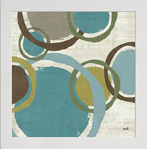 Frame Company Watson Range VIntage Bubbles II by Moira Hershey, Photo Frame - 10 x 10 Inches, White