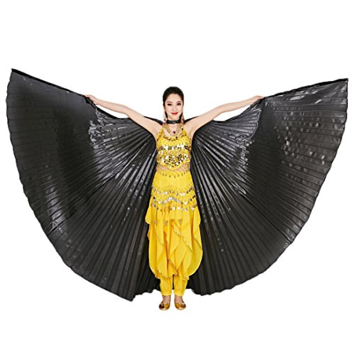 XUANOU Egypt Belly Wings Dancing Costume Belly Dance Accessories No Sticks