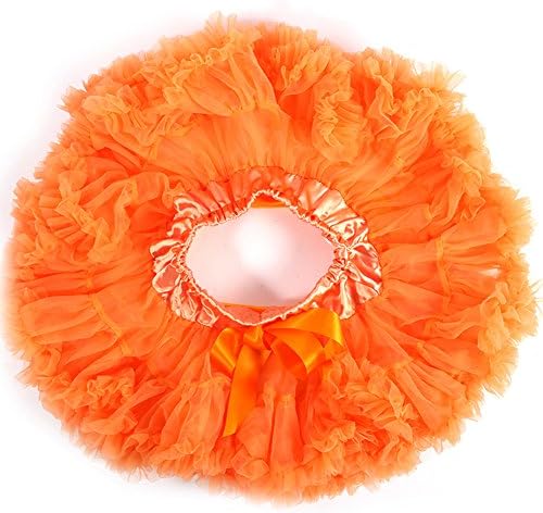 Jubileens Girl's Dance Tutu Skirts Multi-layer Pettiskirts Assorted Size and Color (S (2-4 Years), Watermelon red)