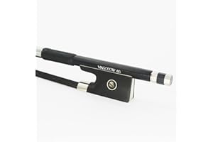 NEW 4/4 Black Carbon Fiber VIOLIN BOW Graphite Carbon STRAIGHT and Good Balance!