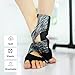 Vbestlife Yoga Socks Non Slip Women, Non Slip Skid Yoga Pilates Socks with Grips Dance Training Shoes with Toes for Pilates Ballet Barre Bikram Studio Women Men(M (37-38))