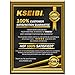 KSEIBI Zirconia Corundum 4 1/2 Inch Flap Disc Sanding Grinding Wheel (Grit #40, Blue)