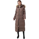 Fitouch Women's Waukee Long Down Coat Parka Jacket | 750+ Fill Power | Full-Length
