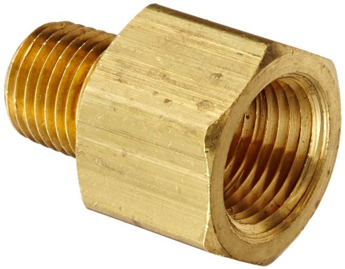 Eaton Weatherhead 3200X6X4 Brass CA360 Fitting, Adapter, 3/8" NPT Female x 1/4" NPT Male