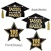 Graduation Centerpiece Sticks 2020 Graduation Decorations Great to Decorate Graduation Table A Big Hit on 2020 Graduation Party Black & Gold - 36 Packs