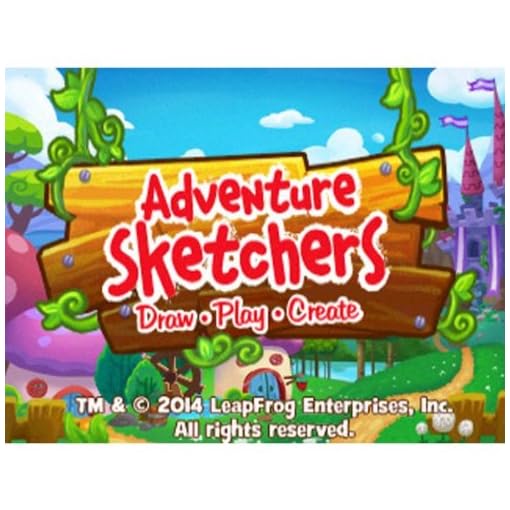 LeapFrog Adventure Sketchers! Draw, Play, Create Learning Game (for LeapPad Tablets and LeapsterGS) - Image 5