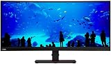 Lenovo T34W 34 Inch WQHD 1000:1 Monitor DisplayPort view 2
