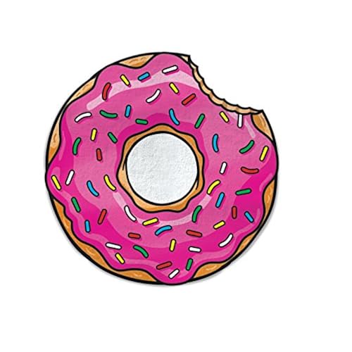BigMouth Inc. Gigantic Pink Donut Beach Blanket BigMouth Inc. Gigantic Pink Donut Beach Blanket