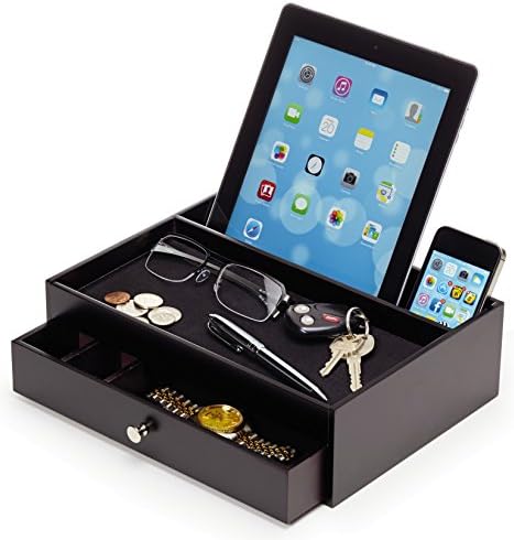 Manscaper Valet Drawer with Charging Station