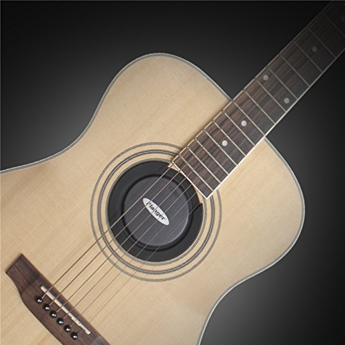 ALLCACA FU-10 Guitar Humidifier Sound Hole Humidifiers Acoustic Guitar Humidifier, Black - Thumbnail 4