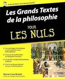 Les  grands textes de la philosophie