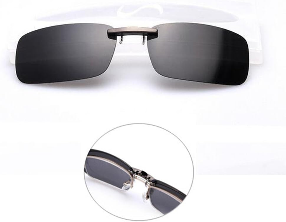 Gafas De Sol Polarizadas Shsyue Clip Para Gafas Uv400 Anti Uva Anti Uvb Unisex Color Negro Amazon Es Deportes Y Aire Libre