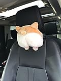 YABINA Car Neck Pillow Corgi Cute Butt Throw Pillow