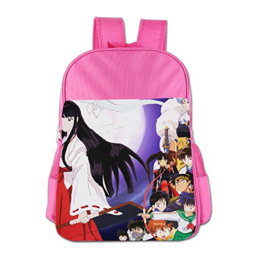 Sesshomaru Inuyasha Logo Kids School Bagpack Bag Pink Desertcart