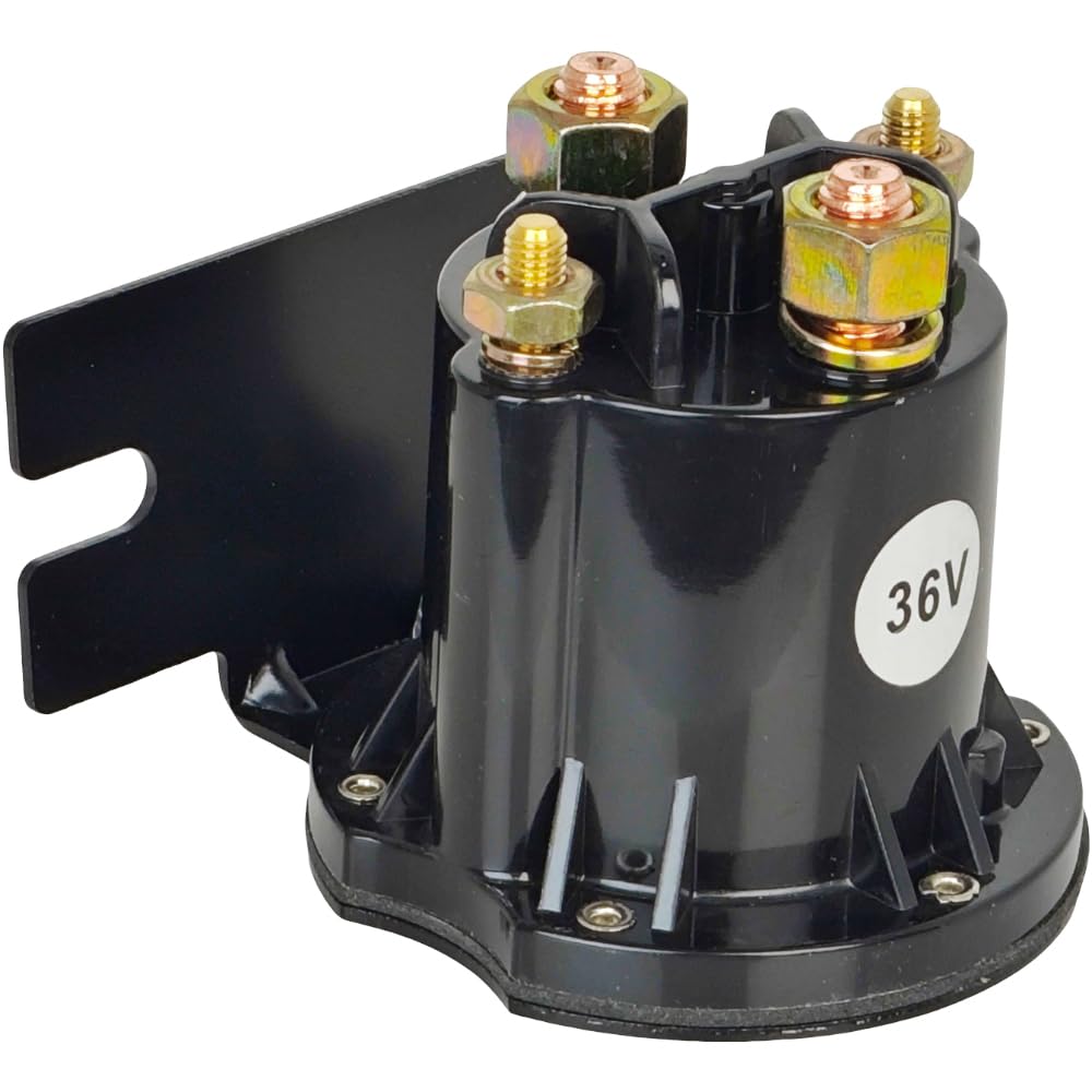 Photo 1 of XYZIL Golf Cart 36V Solenoid Relay 624317 609428 608897 Compatible with E-Z-GO EZGO RXV 2008-up Electric DC Contactor 4 Terminal Continuous Switch Compatible with Trombetta 684-3681-012-14 606971