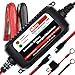 MOTOPOWER MP00206A 12V 1.5Amp Fully Automatic Battery Charger Maintainer for Cars, Motorcycles, ATVs, RVs, Powersports, Boat and More. Smart, Compact and Eco Friendly