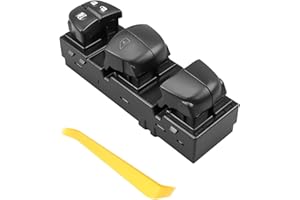 Driver Side Power Window Switch Fit for Nissan Sentra 2.0L 2020-2023 Replace 25401-6LA0A, Front Left Driver Side Electric Mas