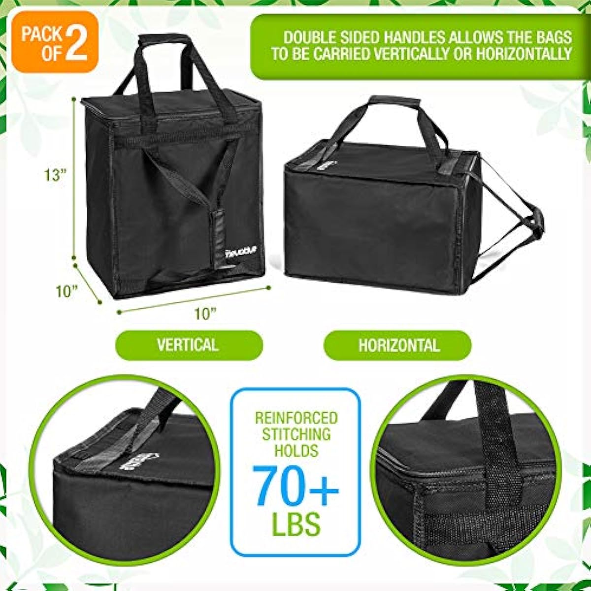 Insulated Food Delivery Bag Hot Cold Container Uber Eats Postmates Door