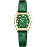 Szaikyri Barrel-Shaped Watch for Women with Easy Read Arabic Numerals Ladies Dress Watch