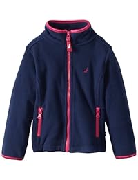 Nautica - Forro polar con cremallera para niña