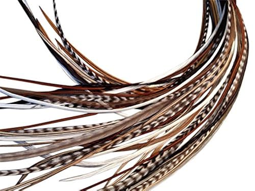 individual hair feathers