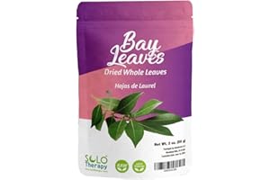 SOLO THERAPY Bay Leaves 2 oz, Bay Dried Whole Leaves, Hojas De Laurel Secas, Resealable Bag, Premium Quality, 100% Natural, Product From Turkey