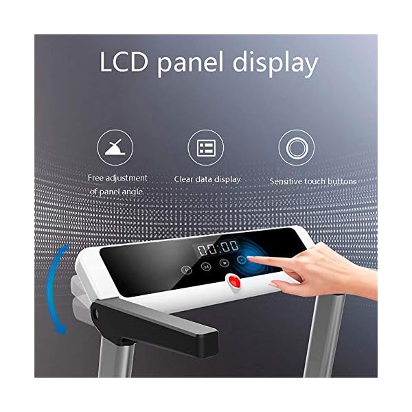 Gululu-Foldable-Treadmill-LCD-Screen-Motorized-Running-Walking-Mute-Walking-Electric-Motor-Home-Office-Cardio-Fitness Gululu Foldable Treadmill, LCD Screen Motorized Running Walking, Mute Walking Electric Motor, Home Office Cardio Fitness