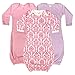 The Laughing Giraffe Baby Girl Sleep Sack Gown (3-Pack)