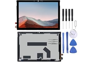 Laptop Replacement Parts LCD Screen for Microsoft Surface Pro 7 Plus/Pro 7+ 1960 1961 with Digitizer Full Assembly（Black Acce