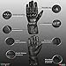 New Motorcycle Carbon Fiber Knuckle Leather All Season Biker Riding Gloves L