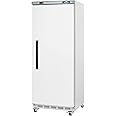 Arctic Air AWR25 White Single Solid Door Reach in Commercial Refrigerator - 25 cu. ft. Capacity, 115v