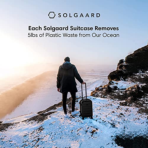 Solgaard Carry On Expandable Suitcase Hardshell Lightweight Travel