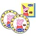 Amscan Peppa Pig Party Supplies Pack for 16 Guests Includes: 16 Lunch Plates and 16 Lunch Napkins