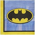 Amscan AMI 501386 Batman Beverage Napkins, AMI 511386 1, Multicolored
