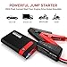 GOOLOO 450A Peak Car Jump Starter 10000mAh Phone Power Bank GP03B Portable Auto Battery Pack Booster Charger with Best LED Flashlight, Black/Red