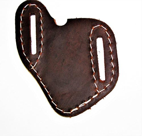 KNIFE HOLSTER W /BELT SLOTS OIL TANNED LEATHER 79041-6