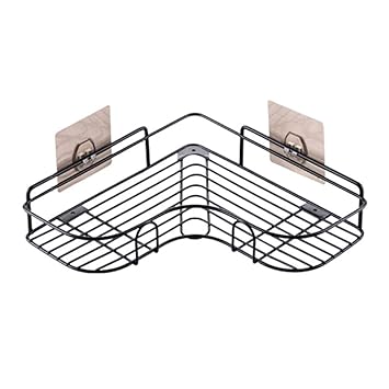 Amazon Com Corner Shower Caddy Bathroom Shelf Organizer Wall