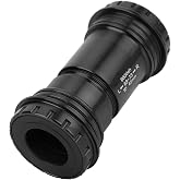 NATRUSS BB30 Bearing Bottom Bracket Alloy Bike Bottom Bracket, BB Bottom Bracket, Integrated 42mm Frame Shell for 24/24mm Crankset(Black)