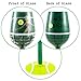 Top Shelf Tennis Wine Glass, 15oz, Green