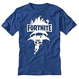 TeeINKS Fortnite Fan Blue T Shirt (Small)