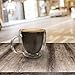 Vivien Lane Premium Espresso Cups – Set of 2 Double-Wall Insulated 5oz Espresso Glasses, Savour the Flavor and Aroma of your Favorite Espresso in Stylish Espresso Cups