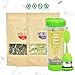 30 Day Detox Tea Kit for Teatox & Weight Loss to get a Skinny Tummy by Teami Blends | Our Best Colon Cleanse Blend to Raise Energy, Boost Metabolism, Reduce Bloating! (Big Green Tumbler & Infuser)