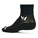 Swiftwick- ASPIRE TWO Running & Cycling Socks, Firm Compression Fit (Black, Medium)
